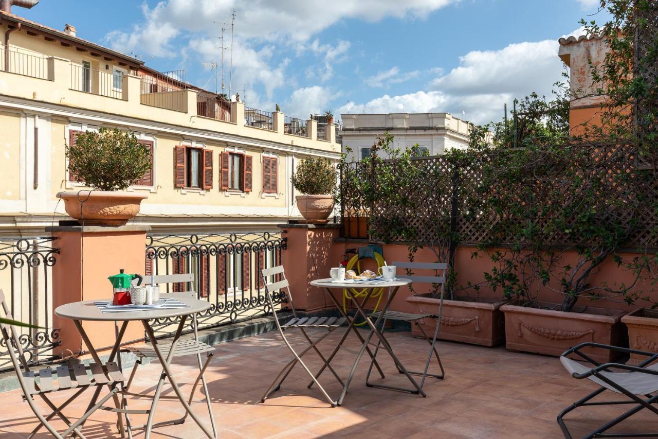 Rome As You Feel - Penthouse Apartment With Terrace On Spanish Steps 外观 照片