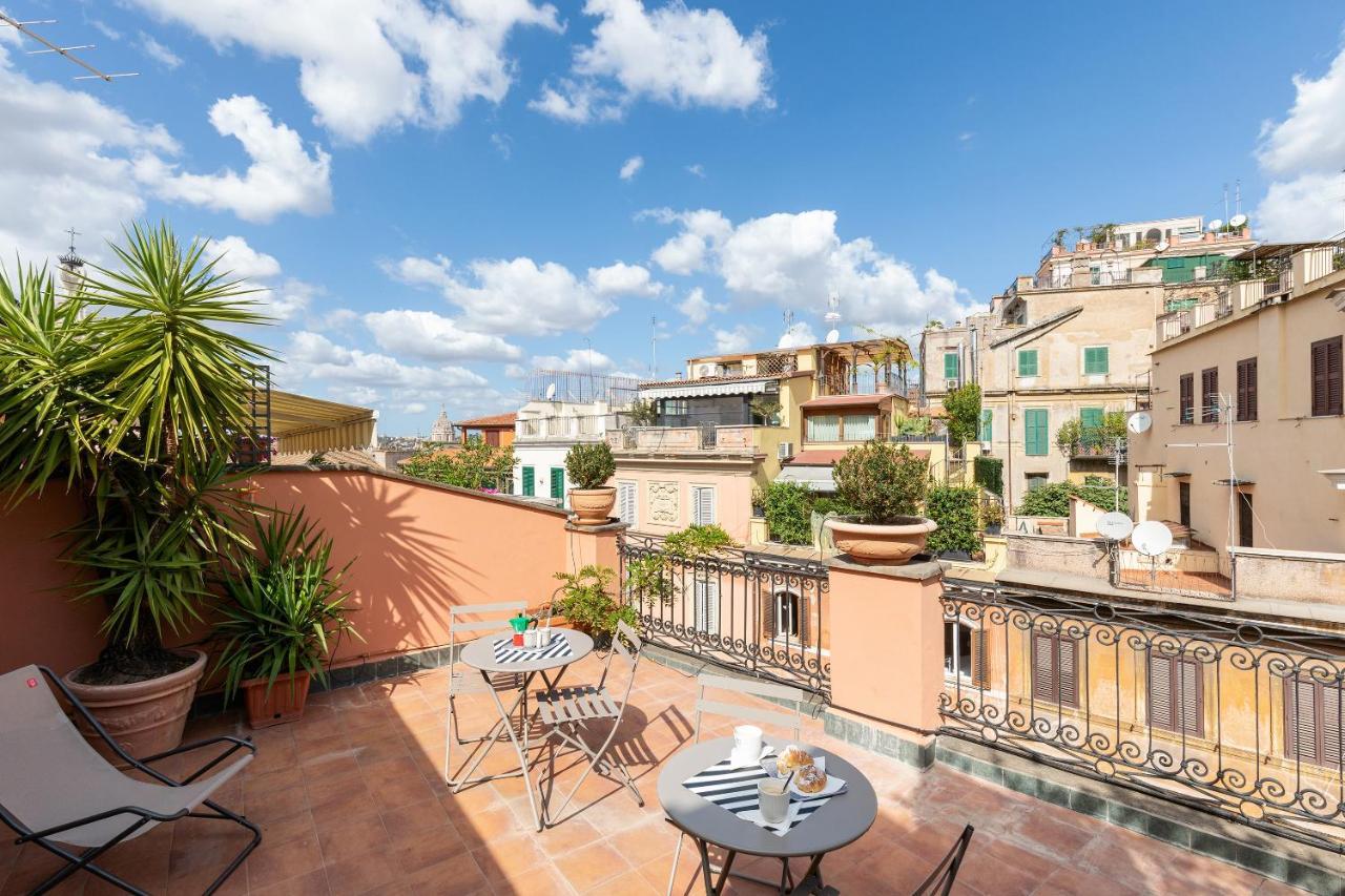 Rome As You Feel - Penthouse Apartment With Terrace On Spanish Steps 外观 照片