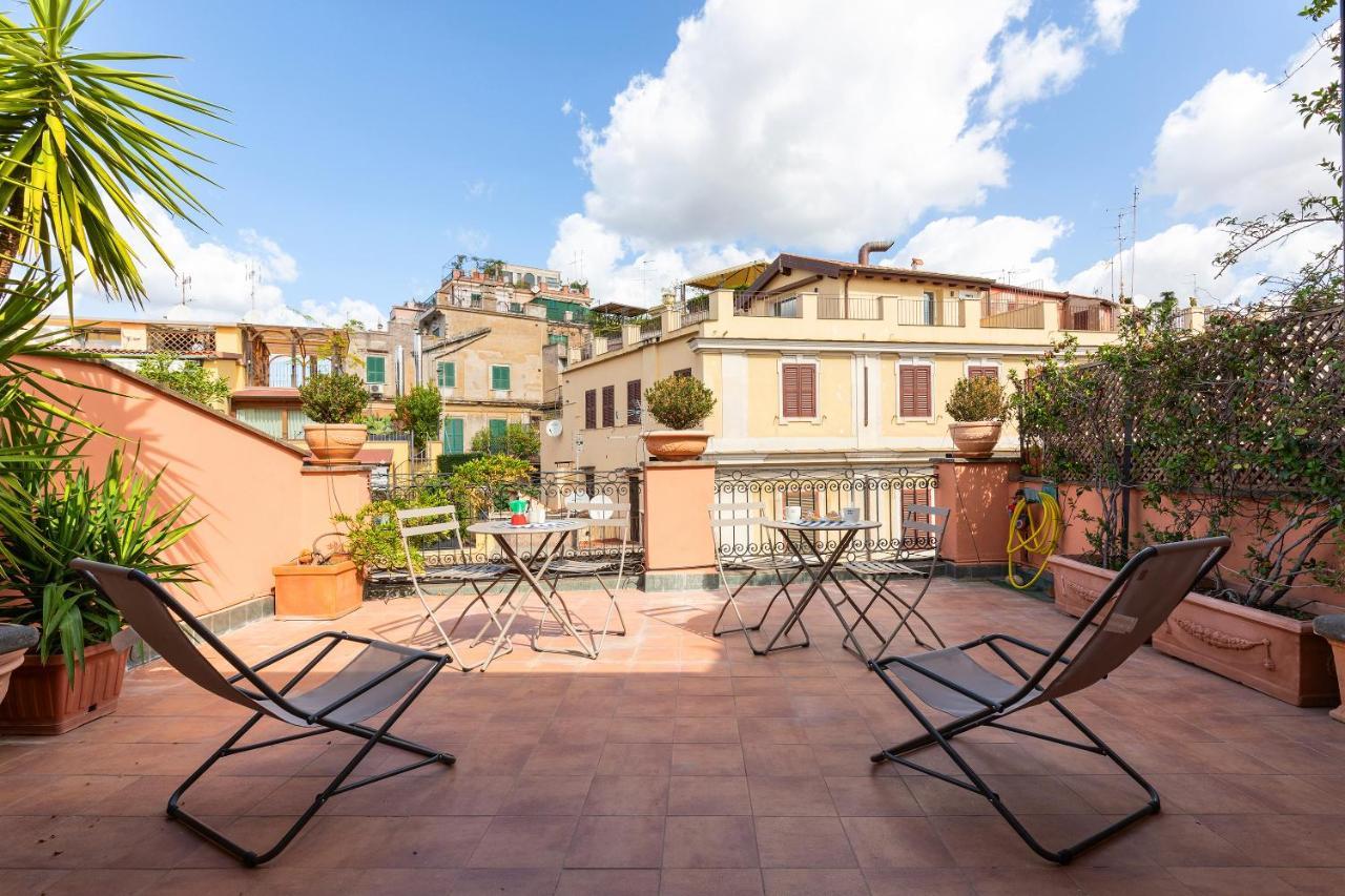 Rome As You Feel - Penthouse Apartment With Terrace On Spanish Steps 外观 照片