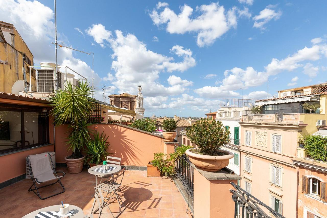 Rome As You Feel - Penthouse Apartment With Terrace On Spanish Steps 外观 照片